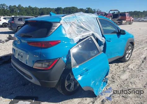 2022 Hyundai Kona Sel из США, поврежденный, VIN KM8K6CAB9NU878885